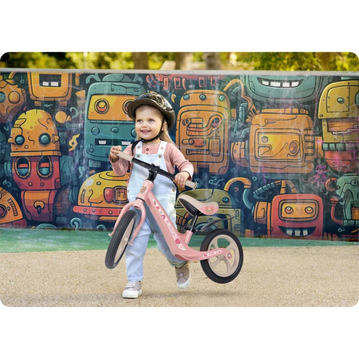 Біговел Ricokids FUNNU рожево-бежевий