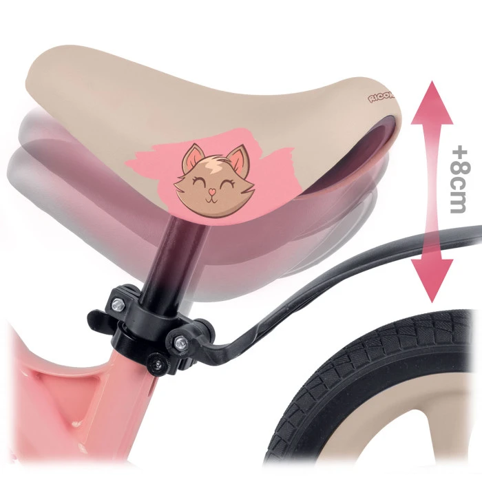 Біговел Ricokids FUNNU рожево-бежевий