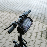 Велосипедная сумка на руль inSPORTline Amager - черная