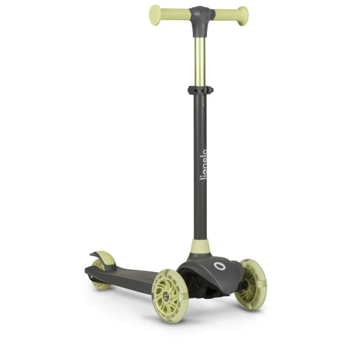 Детский самокат Lionelo JESSY GREY GREEN