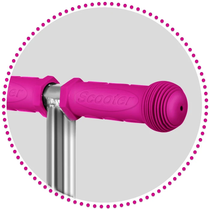 Самокат детский трехколесный Ricokids Buggy розовый