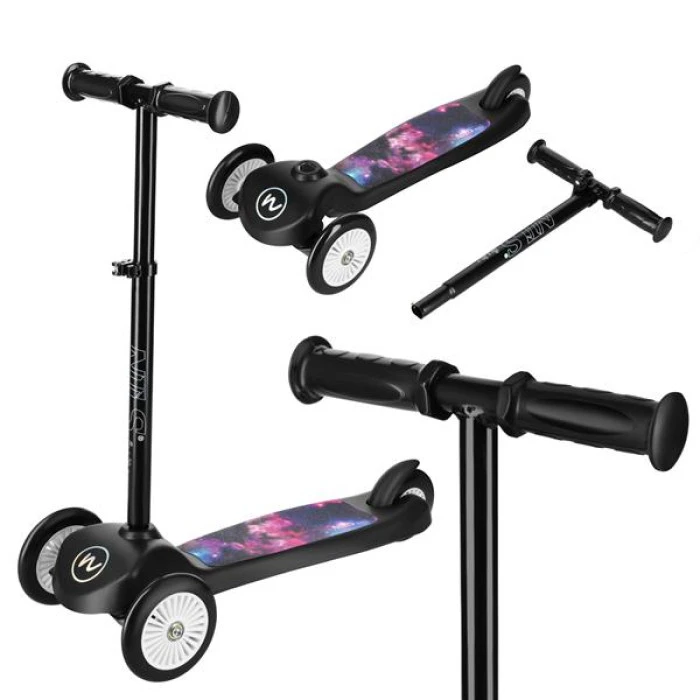 Самокат NILS FUN HLB1503, чорний