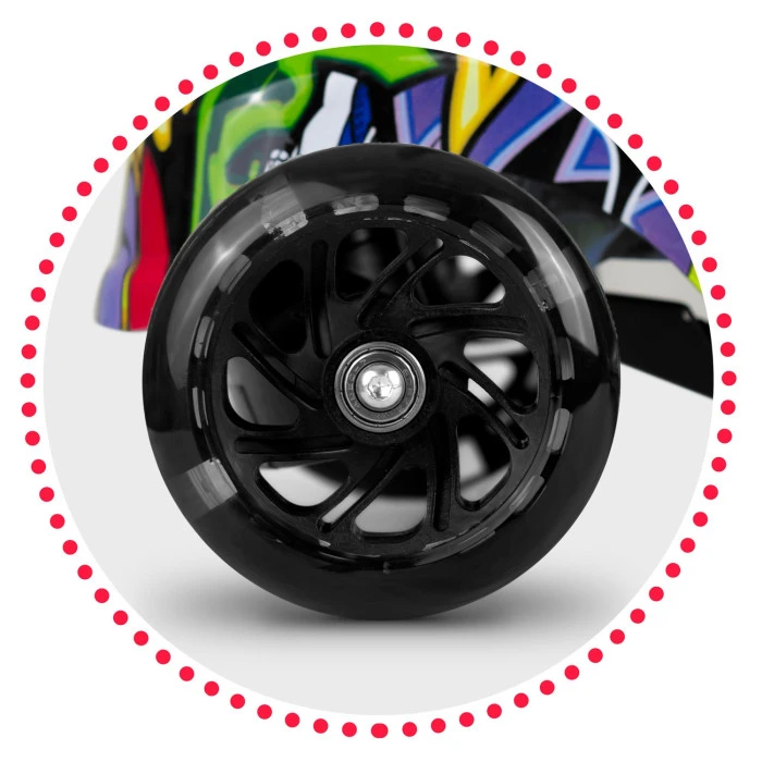 Самокат дитячий триколісний Ricokids Piko різнокольоровий