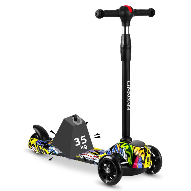 Самокат детский трехколесный Ricokids Piko разноцветный