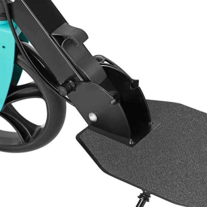 Самокат складной Nils Extreme HM183, черно-голубой