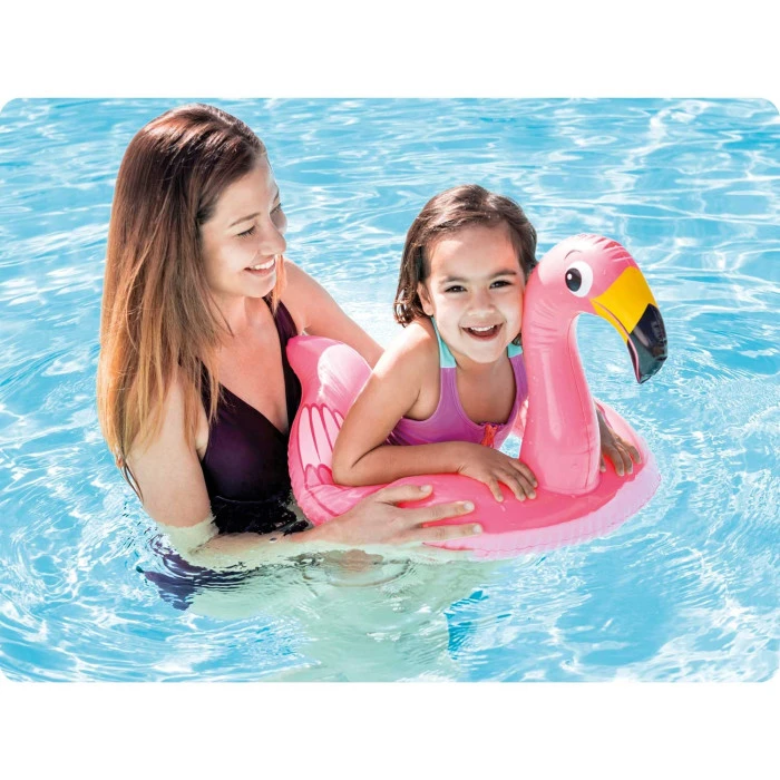 Круг надувной для плавания INTEX 59220 Фламинго, 64 см