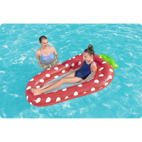 Пліт надувний для басейну Bestway 43644 Полуниця, 178 х 103 см