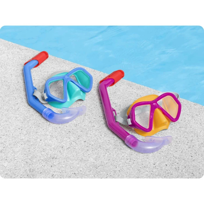 Набор для дайвинга Bestway синий 24023.