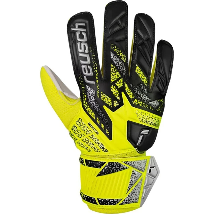 Перчатки вратарские Reusch Attrakt Solid Junior 5572515 2014 г.7, желто-черные