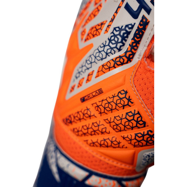Перчатки вратарские Reusch Attrakt Solid Junior 5572516 2500 г.6, оранжево-синий