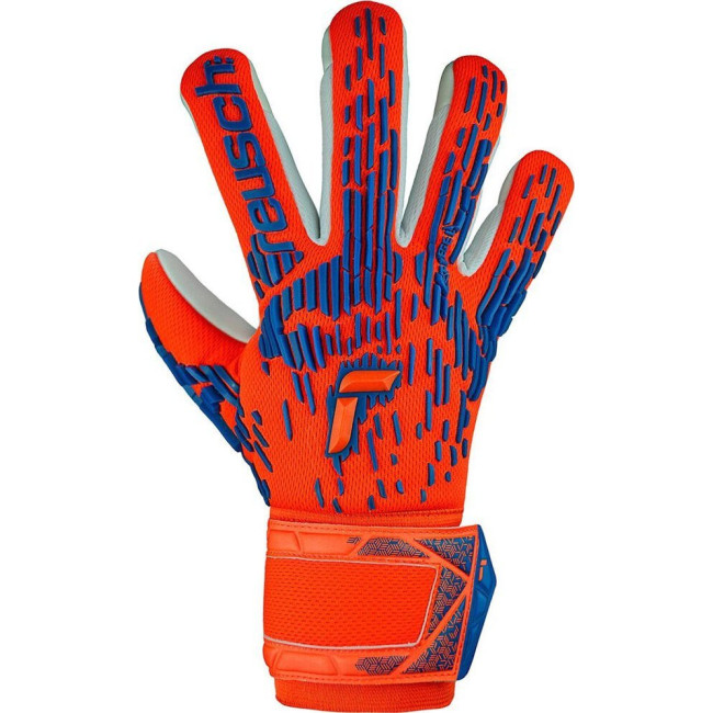 Перчатки вратарские Reusch Attrakt Freegel Silver Junior 5472235 2210 г.7,5, оранжевые