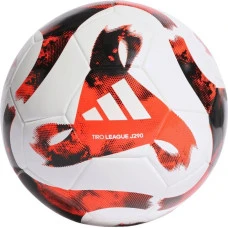 Мяч футбольный Adidas Tiro Junior 290 League Ball HT2424 размер 4, бело-красный