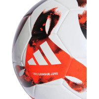 Мяч футбольный Adidas Tiro Junior 290 League Ball HT2424 размер 4, бело-красный