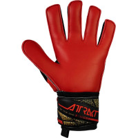 Перчатки вратарские Reusch Attrakt Solid 5570515 7075 г.9,5, красно-черные