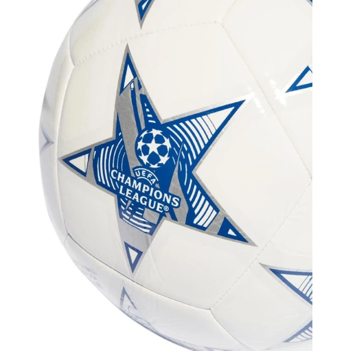 Мяч футбольный Adidas UCL Club 23/24 IA0945 размер 4, бело-синий