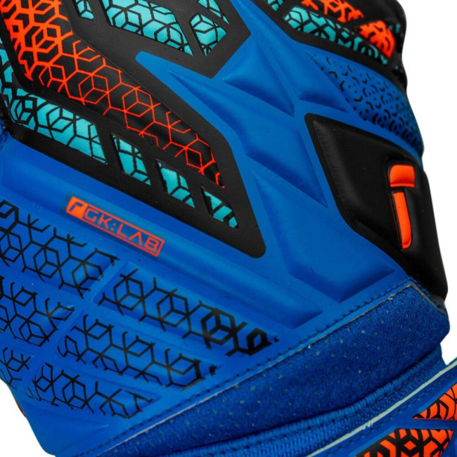 Перчатки вратарские Reusch Attrakt Solid 5570515 4467 г.7,5, сине-черные