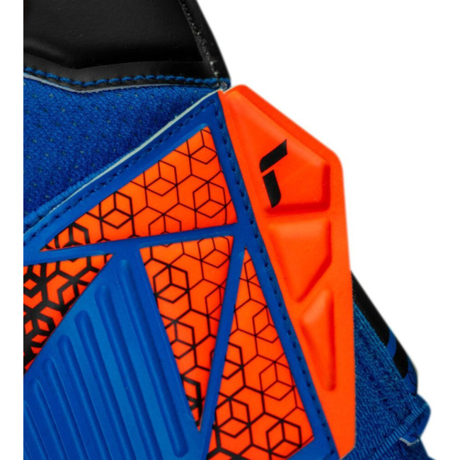 Перчатки вратарские Reusch Attrakt Solid 5570515 4467 г.7,5, сине-черные