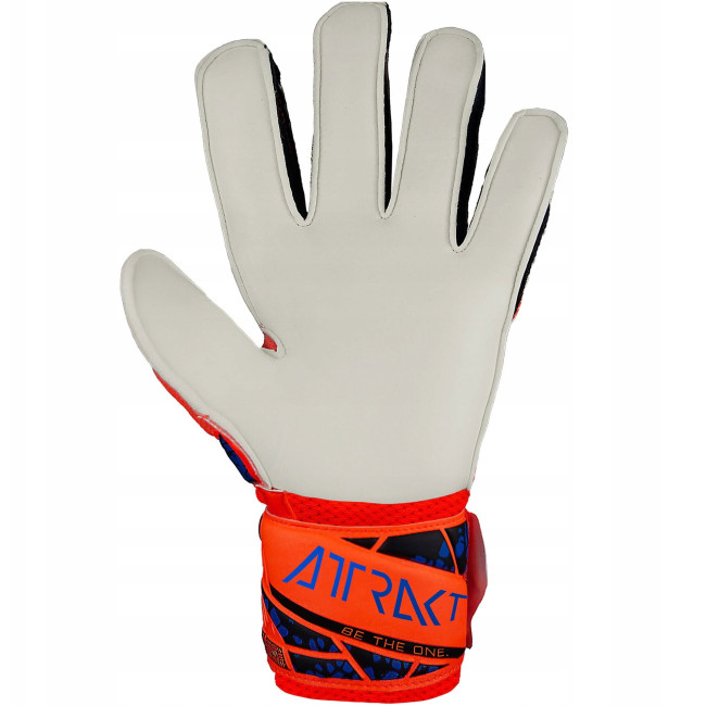 Перчатки вратарские Reusch Attrakt Solid Junior р.7,5, оранжевые
