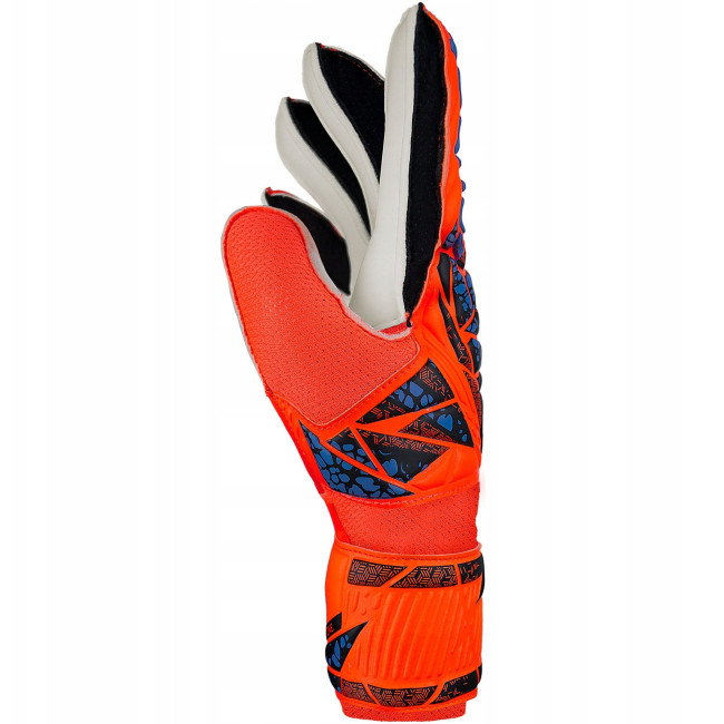 Перчатки вратарские Reusch Attrakt Solid Junior р.7,5, оранжевые