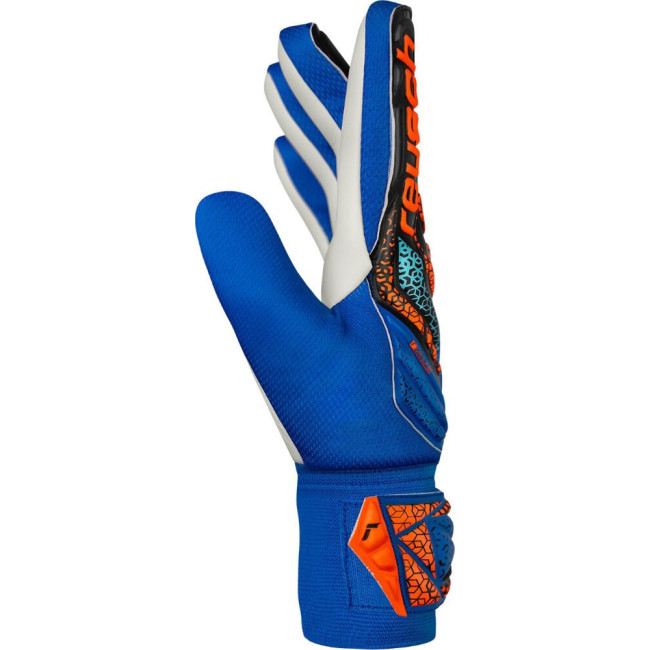 Перчатки вратарские Reusch Attrakt Starter Solid Junior 5572514 4467 г.5,5, сине-черные