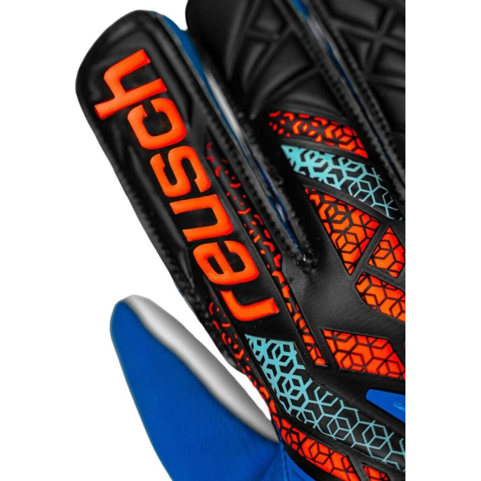 Рукавички воротарські Reusch Attrakt Starter Solid Junior 5572514 4467 р.5,5, синьо-чорні