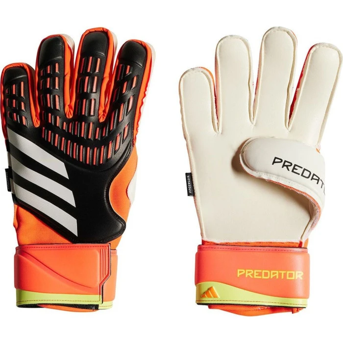 Рукавички воротарські Adidas Predator Glove Match Fingersave IQ4037 р. 8,5, різнокольорові