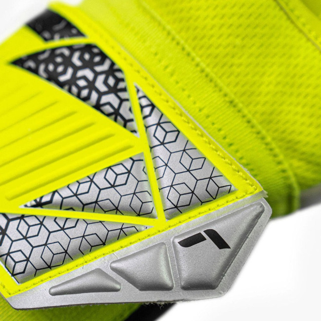 Перчатки вратарские Reusch Attrakt Grip 5570815 2014 г.9,5, желто-черные