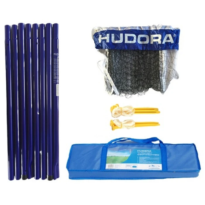 Стойка Hudora для волейбола и бадминтона + сетка (76535)