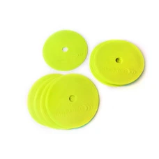 Плоскі польові маркери (маркувальні килимки) - набір з 10 шт, Жовтий