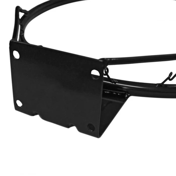 Баскетбольное кольцо MASTER с сеткой 45 см - черное