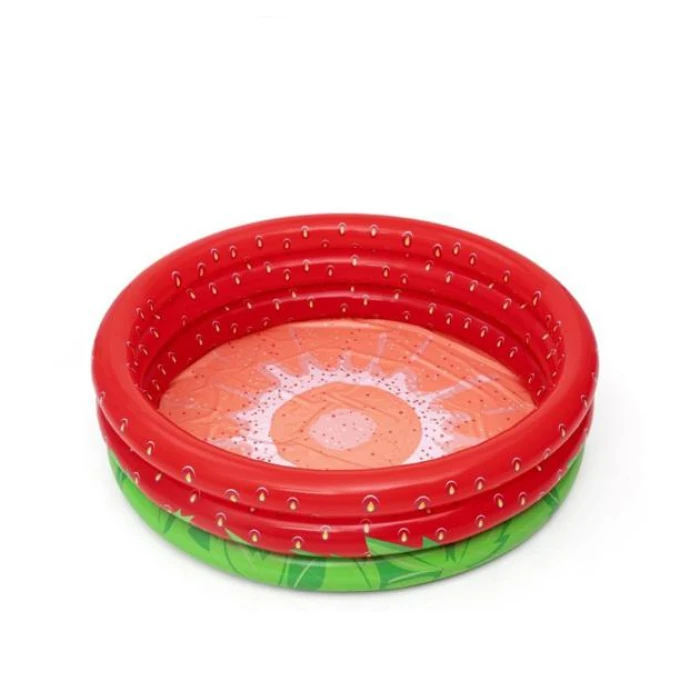 Бассейн надувной детский Клубничка Bestway 51145 160x38 см