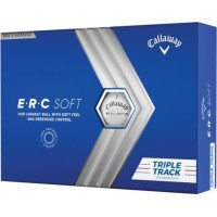 Мячи для гольфа Callaway Erc Soft Triple Track 2023 12 шт, белые