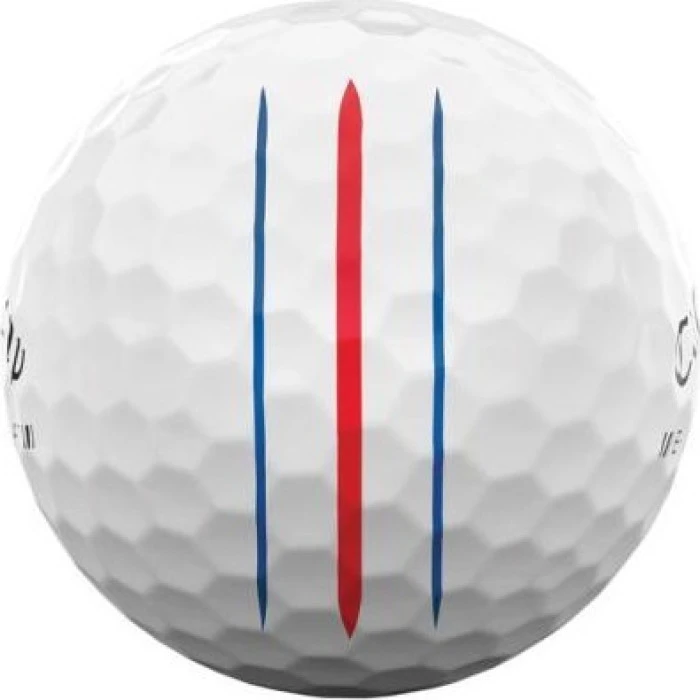 М'ячі для гольфу Callaway Erc Soft Triple Track 2023 12 шт, білі