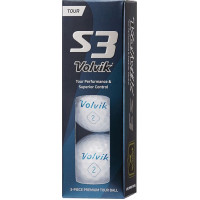 Мячи для гольфа Volvik Tour S3 12 шт, белые