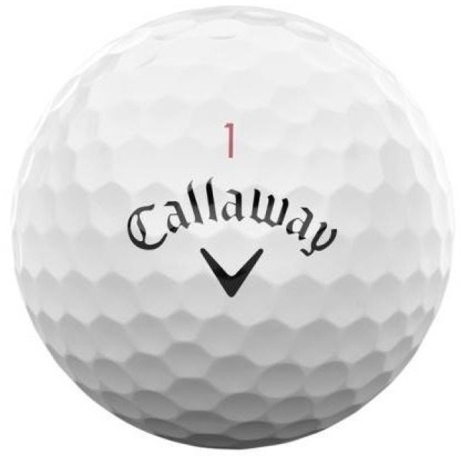 Мячи для гольфа Callaway Chrome Soft 2024 3 шт, белые