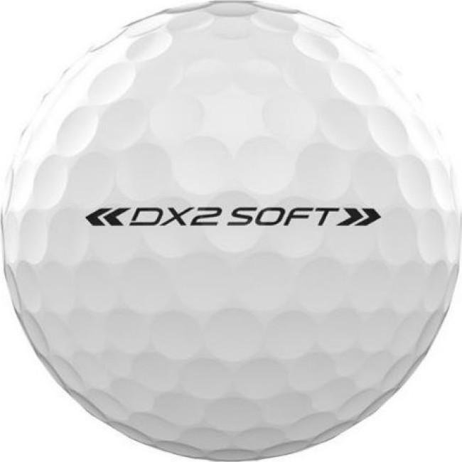 Мячи для гольфа Wilson Staff DX2 Soft 12 шт, белые