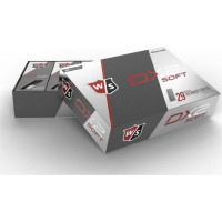 М'ячі для гольфу Wilson Staff DX2 Soft 12 шт, білі