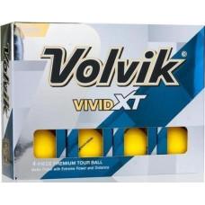 М'ячі для гольфу Volvik Vivid XT 12 шт, жовті