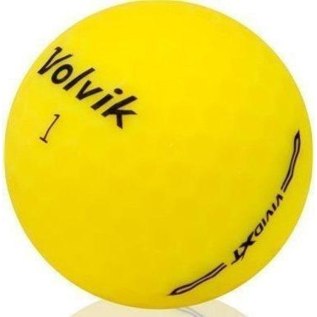 М'ячі для гольфу Volvik Vivid XT 12 шт, жовті