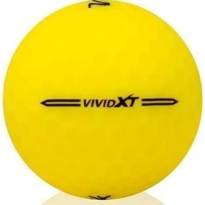 Мячи для гольфа Volvik Vivid XT 12 шт, желтые