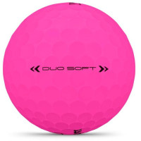 Мячи для гольфа Wilson Duo Soft 2025 12 шт, розовые