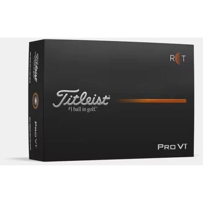 Мячи для гольфа Titleist Pro V1 RCT 12 шт, белые