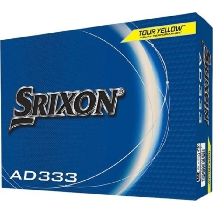 Мячи для гольфа Srixon AD333 12 шт, желтые