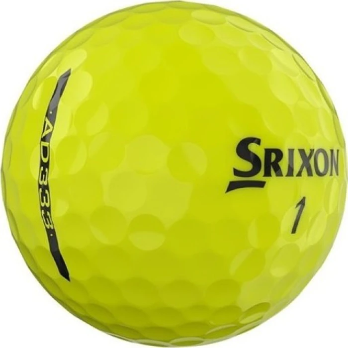 Мячи для гольфа Srixon AD333 12 шт, желтые