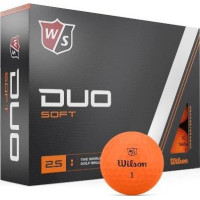 М'ячі для гольфу Wilson Staff Duo Soft 12 шт, помаранчеві