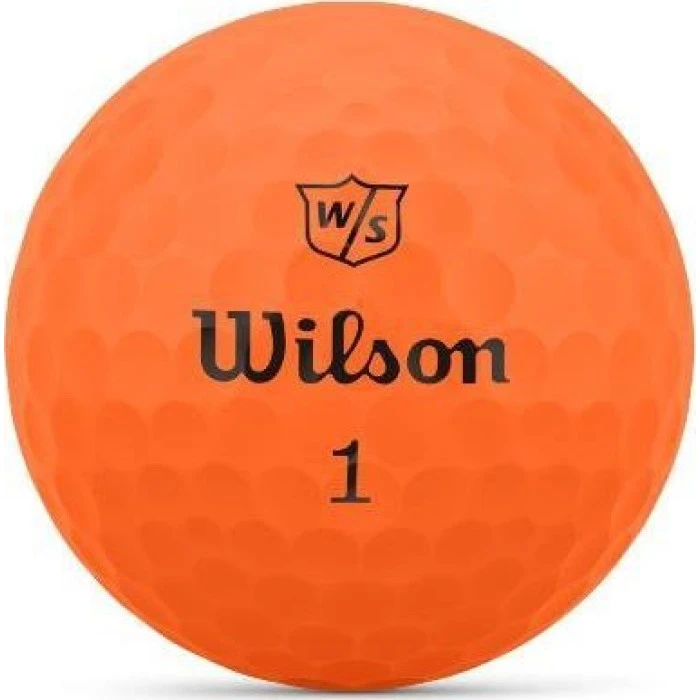 Мячи для гольфа Wilson Staff Duo Soft 12 шт, оранжевые