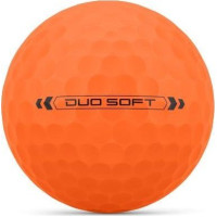 М'ячі для гольфу Wilson Staff Duo Soft 12 шт, помаранчеві