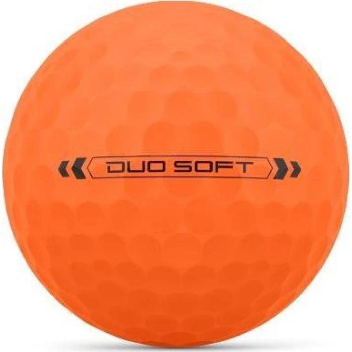 Мячи для гольфа Wilson Staff Duo Soft 12 шт, оранжевые