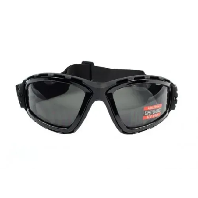 Окуляри лижні з ущільнювачем Global Vision Trip, чорні