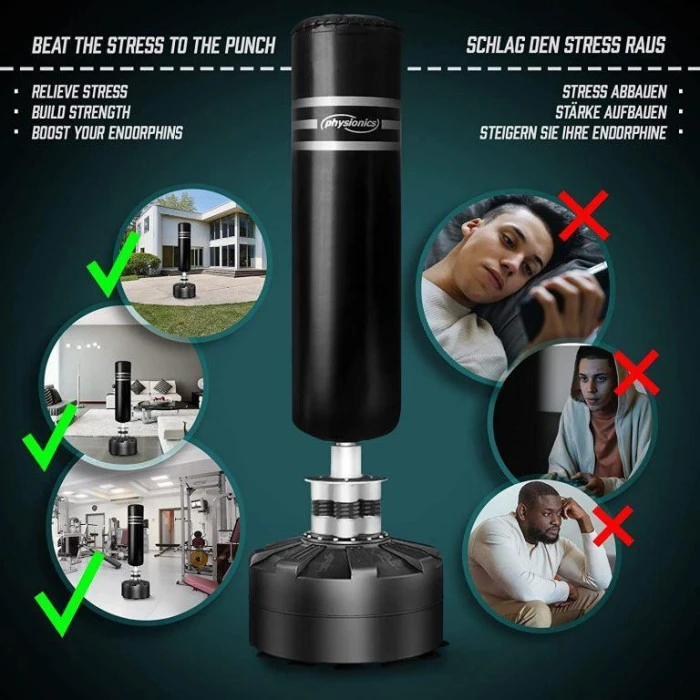 Отдельная боксерская груша Physionics, 175 см